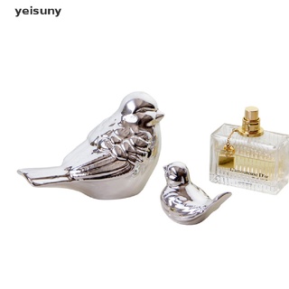 [yei] figuras de oro de plata nórdica para pájaros, accesorios de decoración del hogar, figura de pájaro 586cl