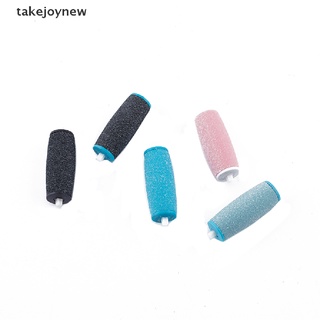 [takejoynew] 10 piezas de repuesto cabezales de rodillos herramienta de cuidado de pies rodillo removedor de piel