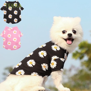 terra lindo perro camisa transpirable chaleco ropa mascota ropa gato cachorro algodón suave comfotable disfraz/multicolor