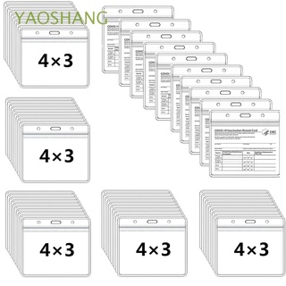 Yaoshang identificación tarjeta De identificación con grabadora Horizontal Cdc/Organizador De tarjeta De identificación
