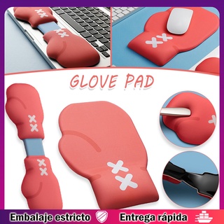 teclado/mouse reposamuñecas de silicona suave cojín de mano almohadilla de oficina palma/mano/soporte de sirena creativo guantes de boxeo diseño