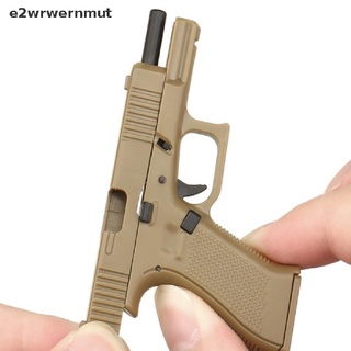 [e2wrwernmut] G45 Keychain Mini Pistol Shape Tactical Keychain Glock 45 Model Plastic Key Ring [HOT] (3)