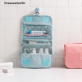 [tre] mini bolsa de maquillaje para mujer, bolsa de viaje, impermeable, bolsa de lavado colgante.