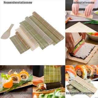 [HDN] Delicate Rolling Roller Bamboo Mat Maker Spoon DIY Japanes Food Sushi tools [Heavendenotationnew]