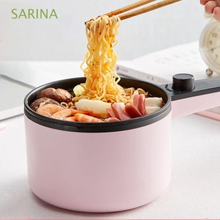 sarina mini olla de cocina portátil arroz olla caliente antiadherente multicooker multi funcional forro 600w 1.2l vaporizador sartén eléctrica sartén/multicolor