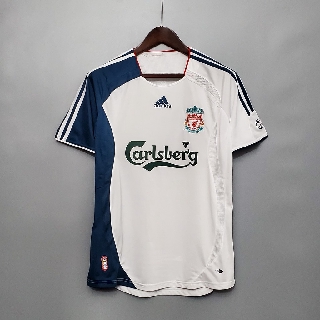 Retro 2006 2007 Liverpool Camiseta de Fútbol Personalización Nombre Número Vintage Jersey
