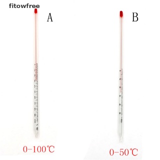 fitow - termómetro celsius (0 grados a 50/100 grados, 200 mm, sin cristalería de laboratorio)