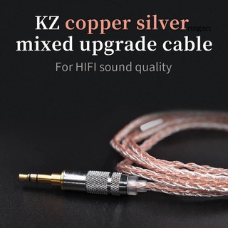 [rgc] cable trenzado de cobre kz mmcx/2 pines para zst/zs10/as10/ba10 (6)