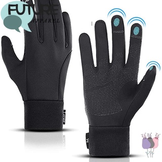 Future guantes De algodón antideslizantes térmicos a prueba De viento pantalla táctil/Multicolor