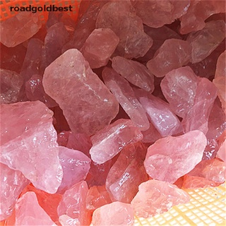 rgj 1pc natural rosa fluorita cuarzo cristal piedras ásperas pulidas grava espécimen mejor