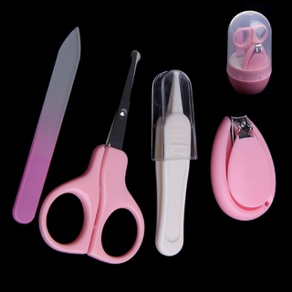 Wit 4 pzs cortador de uñas cortaúñas para bebés/niños/cortador de tijeras de seguridad/juego de manicura (2)