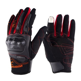 guantes de motocicleta, esquí, esquí, pantalla táctil, guantes de dedo completo