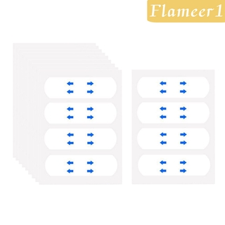 [flameer1] 40/100 pzs pegatinas invisibles delgadas para la cara/línea facial flacidez de arrugas/piel en v