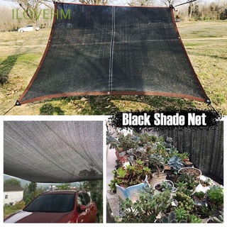 Ilovehm-pestañas negras Anti-UV HDPE Para jardín/Piscina/Ambientes al aire libre/9 pines/reds de sonido/protección Solar