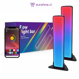 LED Smart Light Bars RGB Sound Control Pickup Rhythm Light Bluetooth-compatible APP Music Atmosphere Stage Lamp