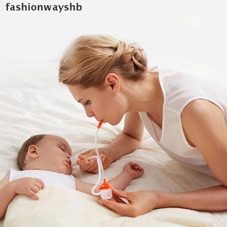 [fashionwayshb] aspirador nasal de silicona limpia para bebés/lavado inhalador nasal [caliente]