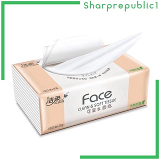 [shpre1] 3 paquete (360 hojas) 3 hojas/Papel higiénico de rostro/humecable/Papel higiénico Facial