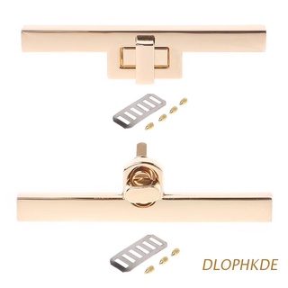 dlophkde nuevo cierre de metal cerraduras de giro giro bloqueo para bricolaje bolso de artesanía bolso monedero hardware