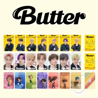 7Pcs/set KPOP Bts Butter Photocards LOMO Cards Fansmade