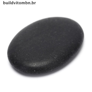 [new] 12 pzs piedras De masaje 3x4cm De Lava Natural Para masaje De energía Natural/juego De masaje Para Spa (Builditombn) (2)