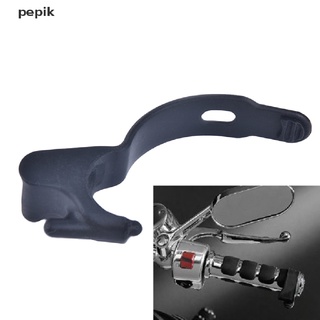 [pepik] 1pc negro control del acelerador motocicleta control de crucero asistencia balancín tapón de calambre [pepik]