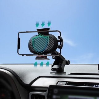 Isivau2 Alta Calidad 360 Rotación Ventosa Coche Teléfono Celular Soporte Automático Tablero GPS