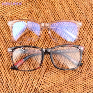 Anti blue goggles myopia glasses square round face Anti Radiation Eyeglass flat glasses full frame glasses navidad