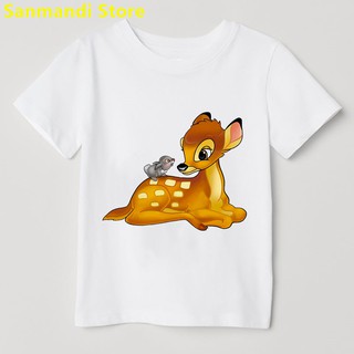 kawaii ropa de los niños jirafa conejo conejo animal impresión camiseta niñas/niños camiseta harajuku camisa niños ropa camiseta