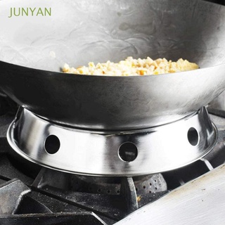 Junyan cocina de Gas Reversible redonda de acero inoxidable estufa Rack Wok anillo
