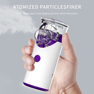 mini portátil de mano nebulizador de malla atomizador inhalador inhalador nebulizador