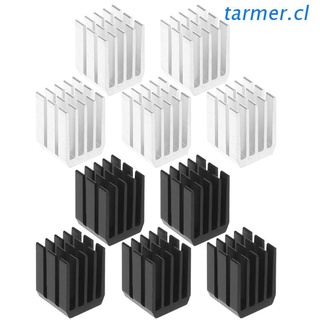 tar2 5 unids/set 9*9*12mm aluminio enfriamiento disipador de calor chip ram radiador disipador de calor enfriador