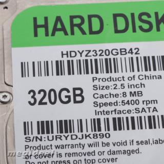 2.5 en disco duro interno SATA 8M caché HDD para portátil Notebook 320GB (6)