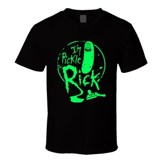 Moda Casual Cómoda Camiseta Rick Y Morty Pickle Tv 100 % Algodón Conveniente Resbaladizo