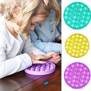 1x push pop burbuja sensorial fidget juguete alivio del estrés necesidades especiales silenciosos juguetes de aula para niños niña