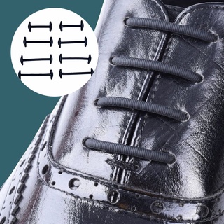 al 8pcs y 16pcs/lote lazy silicona cordones elásticos zapatos cordones especiales sin lazo cordón para hombres mujeres cordones de goma zapatillas