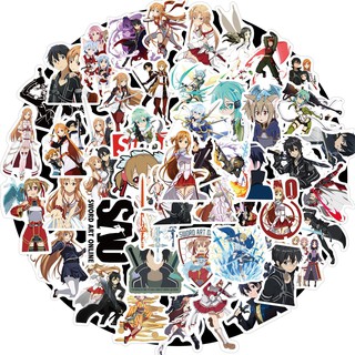Yp P| 50 pzas set de stickers ✿ Sword Art Online ✿