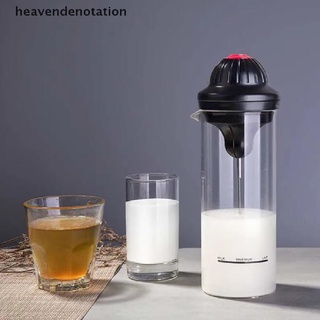 [heavendenotation] espumador de leche eléctrico espumador de café espumador de leche batido mezclador de leche espumador