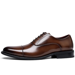 Debe Comprar kasut kulit : Zapatos De Vestir Para Hombre , Oxford , Formal , Con Cordones , Cuero Para Hombres RvM1 (2)