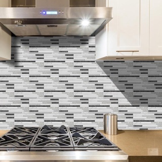 scli 27pcs pegatinas vintage impermeables para azulejos diy autoadhesivas para cocina, suelo, baño, decoración del hogar