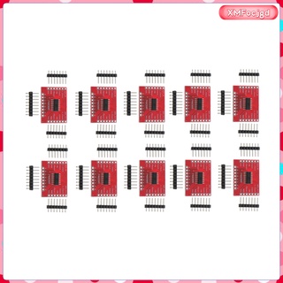 10pcs plástico 74hc595 módulo breakout chip estándar 0.1\\\" cabeceras espaciadas