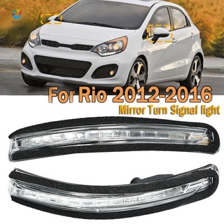 1 par de luces led con espejo retrovisor para kia rio 2012-16 87624-1w000