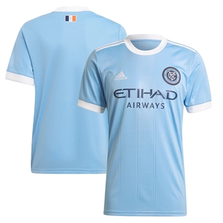 2021-22 MLS New York City camiseta de fútbol azul claro