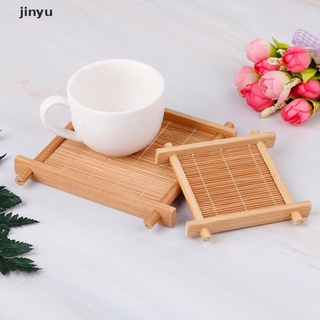 jinyu bamboo cup mat tea accessories table placemats coaster home kitchen decor . (1)