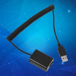 Dou USB a NP-FW50 - eliminador de batería para -Sony A7 A7RII A6500 A6400 A6300 A6100 A6000 A6000 (9)