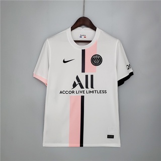 psg paris 2021 - camiseta de fútbol blanco 2022