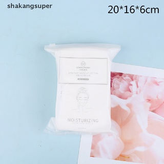 Shkas disposable skin stretchable wet compress cotton makeup remover wipes towel Super
