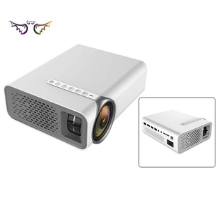 proyector yg520 misma pantalla versión 1800 lumens 1080p hogar padre-hijo proyector portátil mini led tv (enchufe de la ue)