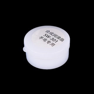 Ctyf 1pc flashlight lubricant lubrication oil silicone grease cream accessory white Fine