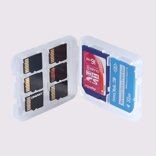 Caja de tarjeta de memoria SD/caja de almacenamiento de tarjetas de memoria Flash/TFSDMS pequeña caja blanca