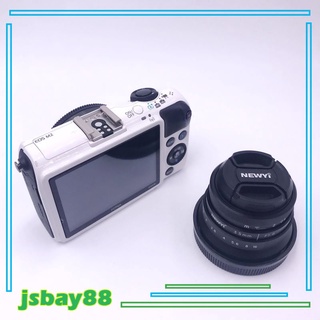 Jsbay88 Lente De cámara fijo Manual 35mm F/1.6 Apsc Para Eos M3 M5 M6 M10 M100